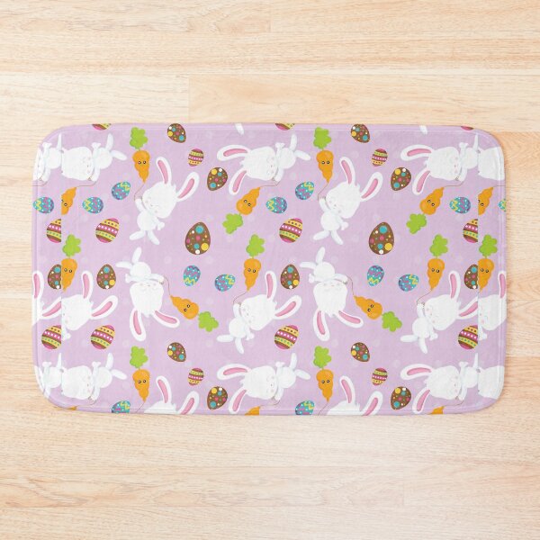 Item preview, Cute Rabbit Easter Bunny Egg Pattern designed and sold by ILLYL Creatives.