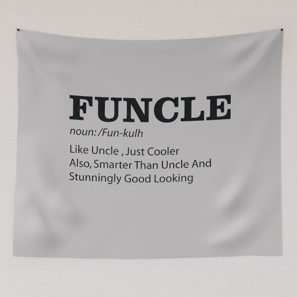 Item preview, Funcle Like An Uncle Only More Cooler- Funny Uncle Day Gift Idea - Uncle Quote designed and sold by namiabi.