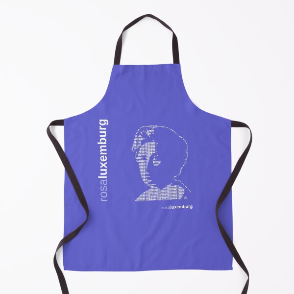 Item preview, Rosa Luxemburg typographic poster (indigo) designed and sold by CMYKStudio.