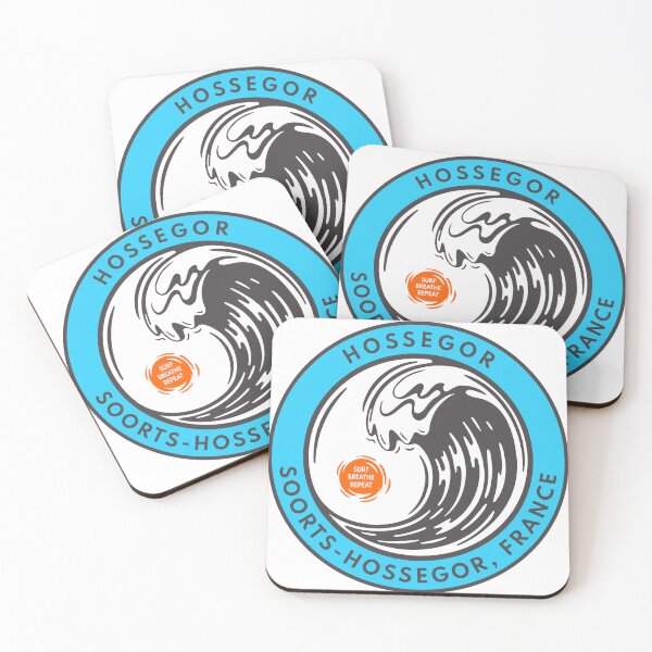 Item preview, Hossegor Soorts-Hossegor France Surfing Surf-Breathe-Repeat designed and sold by BlazingBoar.