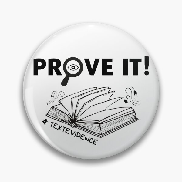 Item preview, Prove it - Text Evidence - Reading teacher - Book teacher designed and sold by Harrytran1507.