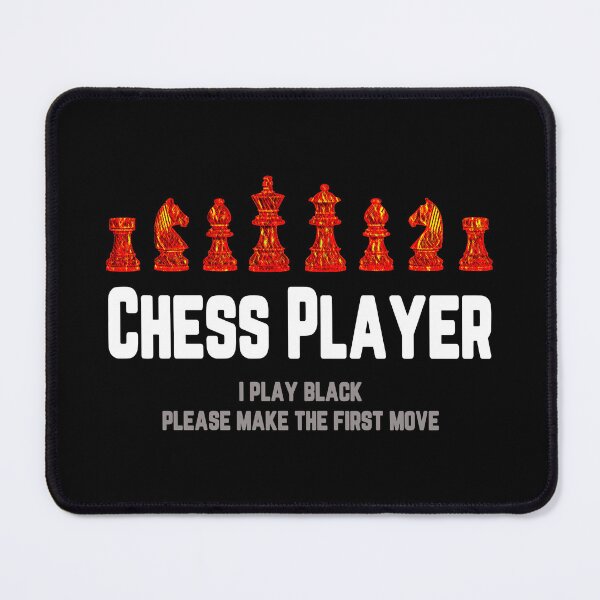 Item preview, Chess I Play Black - Chess designed and sold by 10PercentTees.