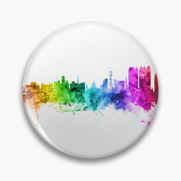 Item preview, Kolkata (Calcutta) India Skyline designed and sold by ArtPrints.