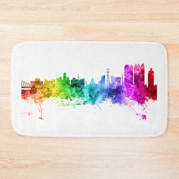 Item preview, Kolkata (Calcutta) India Skyline designed and sold by ArtPrints.