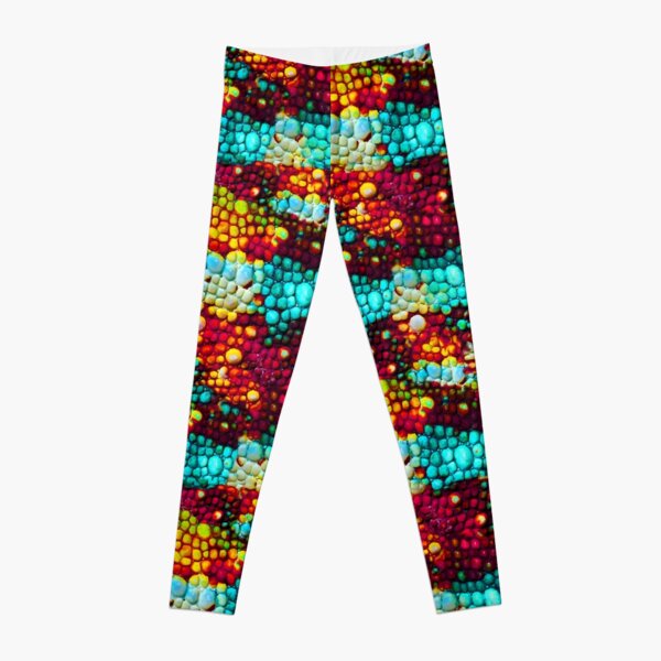 Colorful Lizard Pattern Leggings – Moonarama