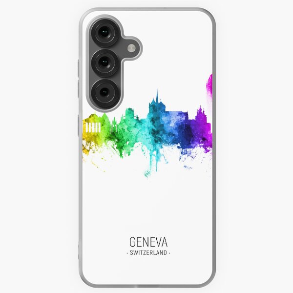 Item preview, Geneva Switzerland Skyline designed and sold by ArtPrints.