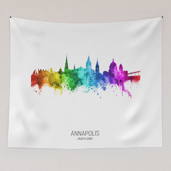 Item preview, Annapolis Maryland Skyline designed and sold by ArtPrints.