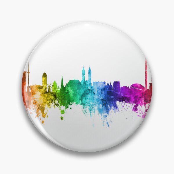 Item preview, Bremen Germany Skyline designed and sold by ArtPrints.