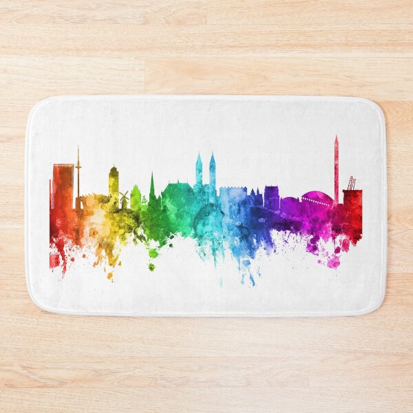 Item preview, Bremen Germany Skyline designed and sold by ArtPrints.