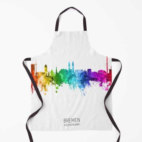 Item preview, Bremen Germany Skyline designed and sold by ArtPrints.