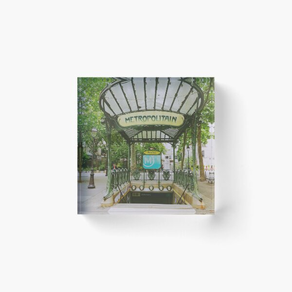 Item preview, Abbesses metro station, Paris designed and sold by CarolinaReina.