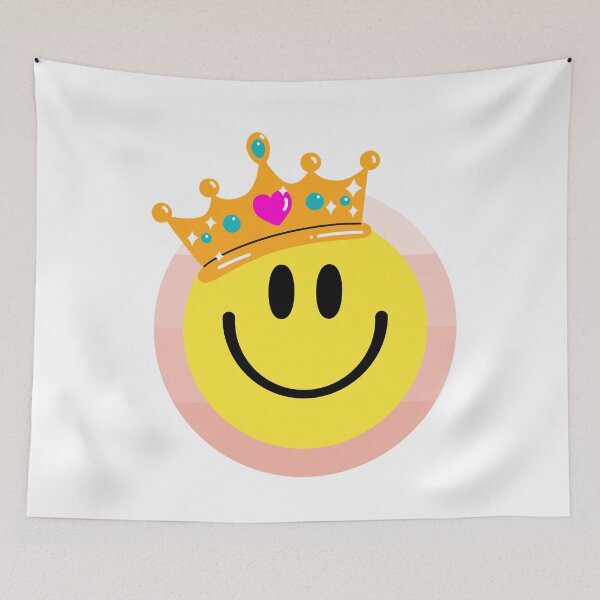 Item preview, Smiley Face Smiley Face King Happy King designed and sold by mattades.