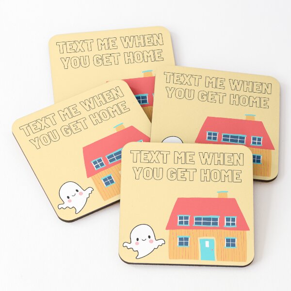 Item preview, text me when you get home, text me lonely ghost designed and sold by CCC2021.