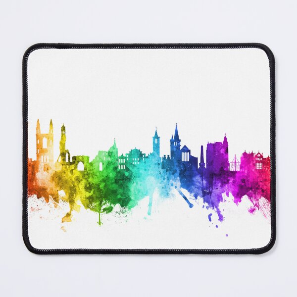 Item preview, St Andrews Scotland Skyline designed and sold by ArtPrints.