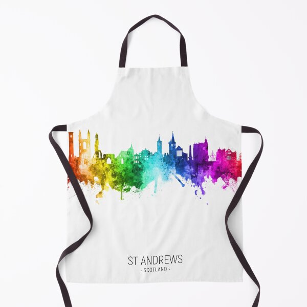 Item preview, St Andrews Scotland Skyline designed and sold by ArtPrints.