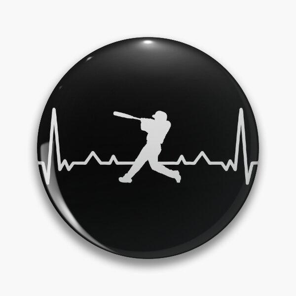 Item preview, Softball heartbeat - baseball heart beat pulse designed and sold by pixxart.