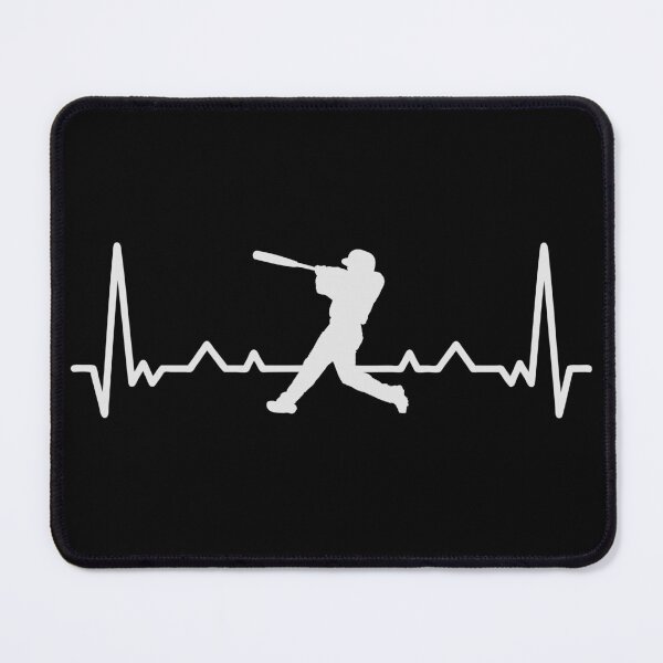 Item preview, Softball heartbeat - baseball heart beat pulse designed and sold by pixxart.