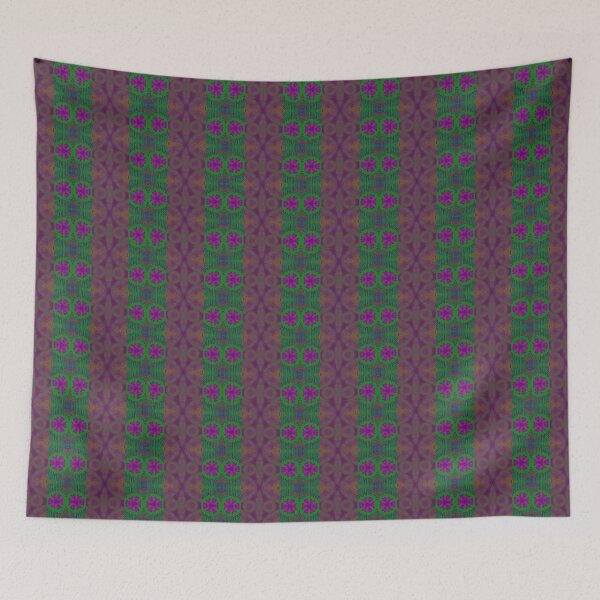 Item preview, African print Colorful purple, pink, blue, green, and white colors.  designed and sold by NaniniDesigns.