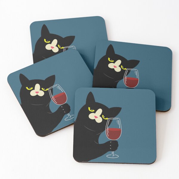 Item preview, Cat Enthusiast, red wine designed and sold by boec gear.