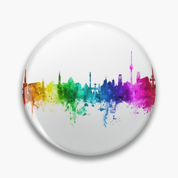 Artikelvorschau, Stuttgart Germany Skyline entworfen und verkauft von ArtPrints.