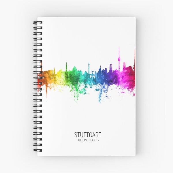 Item preview, Stuttgart Germany Skyline designed and sold by ArtPrints.