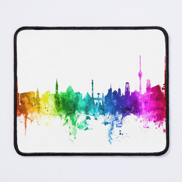 Item preview, Stuttgart Germany Skyline designed and sold by ArtPrints.