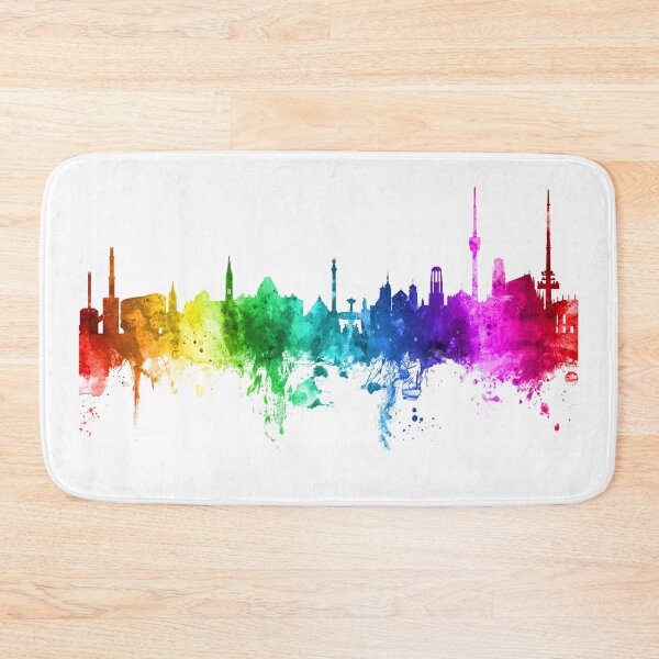 Item preview, Stuttgart Germany Skyline designed and sold by ArtPrints.