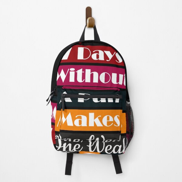 Item preview, 7 Days Without A Pun Makes One Weak I Quotes I Motivational I Inpirational I Happiness designed and sold by showoffmarket.