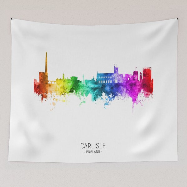 Artikelvorschau, Carlisle England Skyline entworfen und verkauft von ArtPrints.