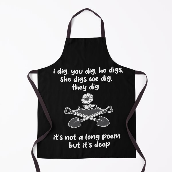 Item preview, i dig, you dig, he digs, she digs we dig, they dig Classic T-Shirt designed and sold by Global Wave Designs.