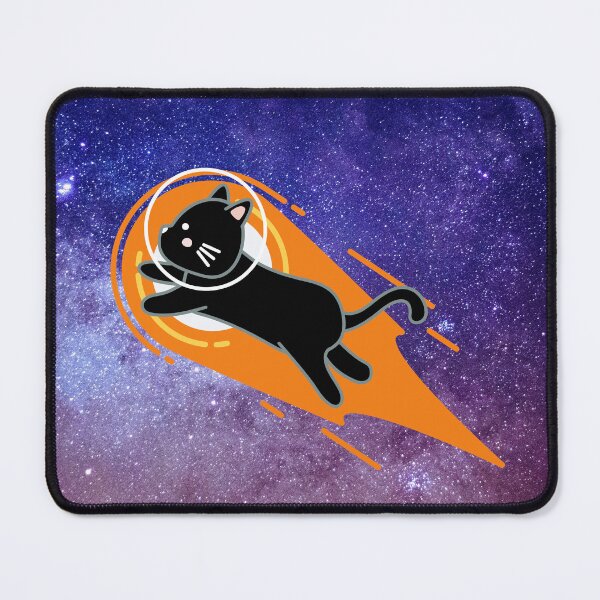 Item preview, cat in the space phone case designed and sold by Dailyanimal.