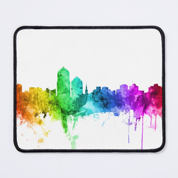 Item preview, Albuquerque New Mexico Skyline designed and sold by ArtPrints.