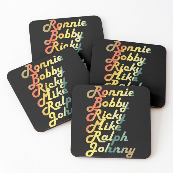 Item preview, Ronnie Bobby Ricky Mike Ralph and Johnny designed and sold by Topiest.