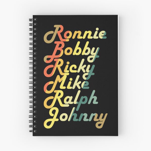 Item preview, Ronnie Bobby Ricky Mike Ralph and Johnny designed and sold by Topiest.