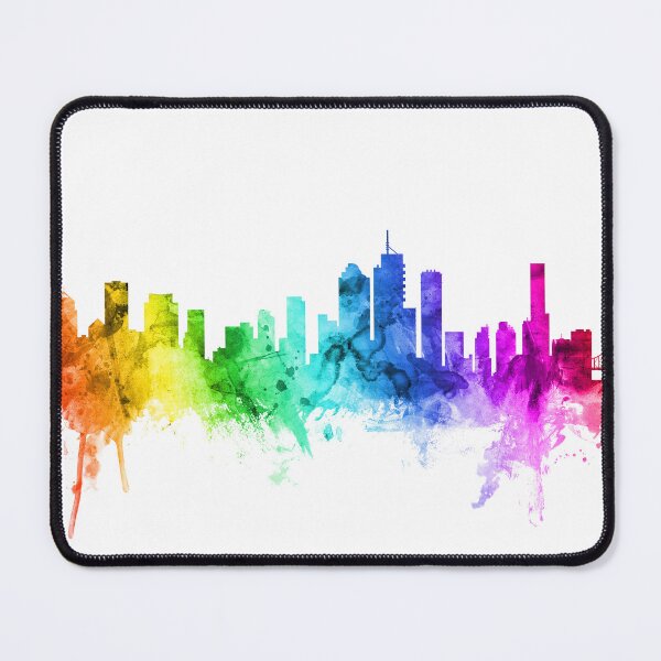 Item preview, Brisbane Australia Skyline designed and sold by ArtPrints.