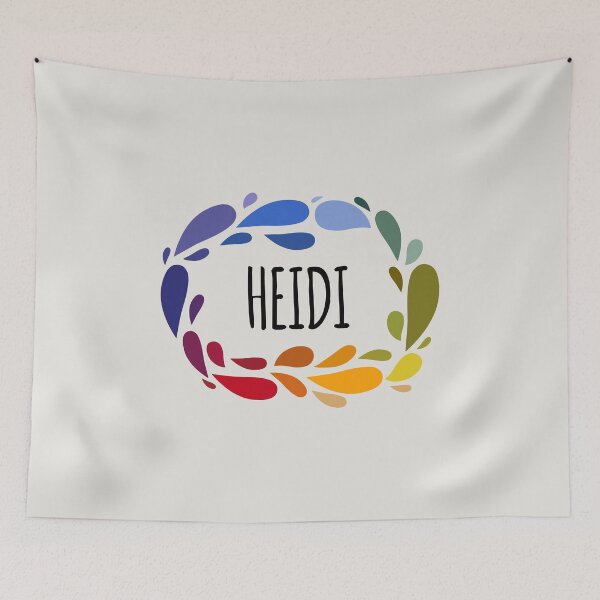 Item preview, Heidi Name Cute Colorful Gift Named Heidi designed and sold by kindxinn.