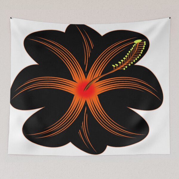 Item preview, A black blooming flower designed and sold by Bigrow.