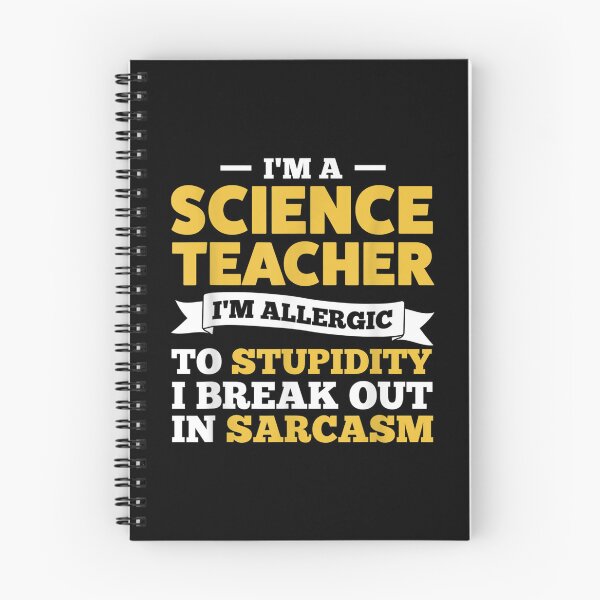 Item preview, I'm A Science Teacher I'm Allergic Teach  designed and sold by vergielx.