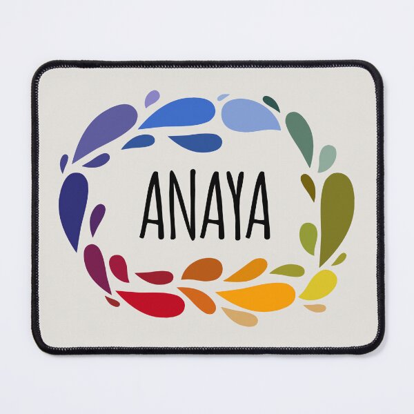 Item preview, Anaya Name Cute Colorful Gift Named Anaya designed and sold by kindxinn.