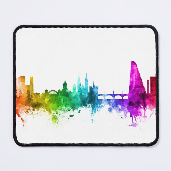 Item preview, Basel Switzerland Skyline designed and sold by ArtPrints.