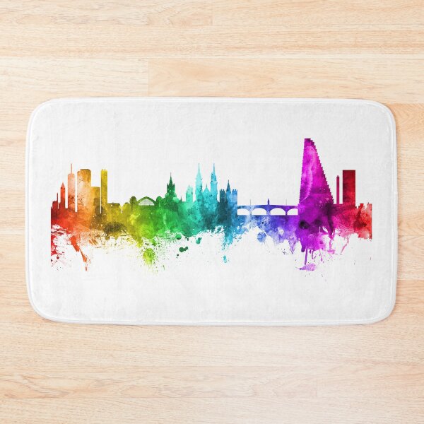 Item preview, Basel Switzerland Skyline designed and sold by ArtPrints.