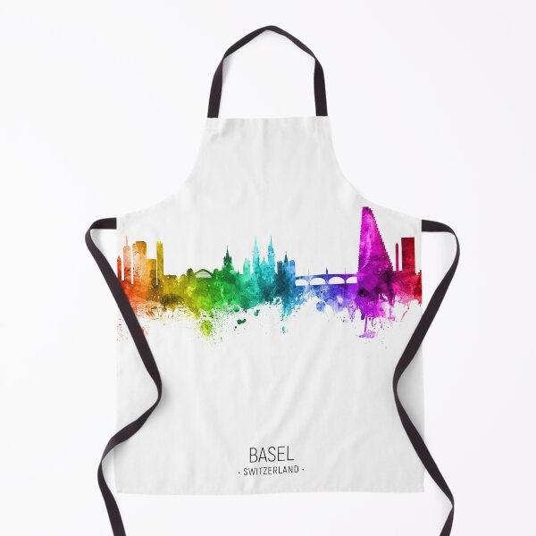Item preview, Basel Switzerland Skyline designed and sold by ArtPrints.