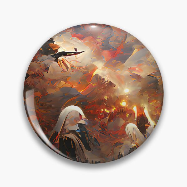 Item preview, Cloaked Crusader and Torched Village designed and sold by PlacidHinds.