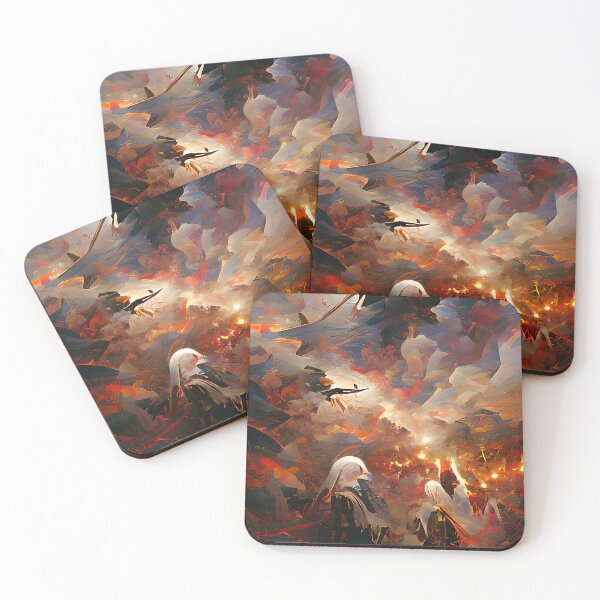 Item preview, Cloaked Crusader and Torched Village designed and sold by PlacidHinds.