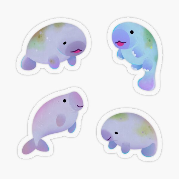 Item preview, Sea cow (Sirenians) designed and sold by pikaole.