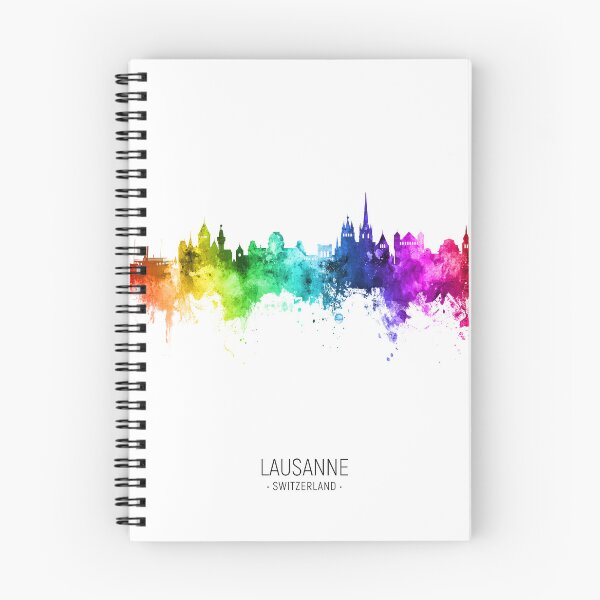 Item preview, Lausanne Switzerland Skyline designed and sold by ArtPrints.