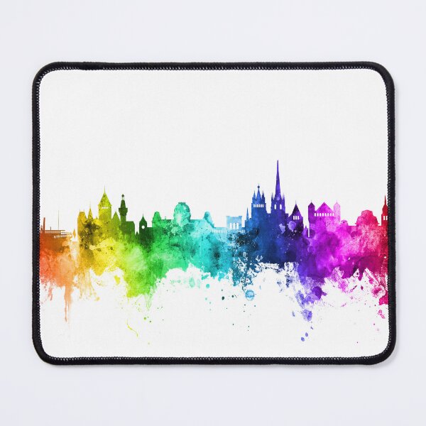 Item preview, Lausanne Switzerland Skyline designed and sold by ArtPrints.
