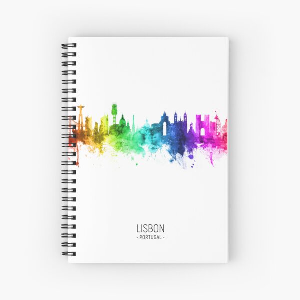 Aperçu de l'œuvre Lisbon Portugal Skyline créée et vendue par ArtPrints.