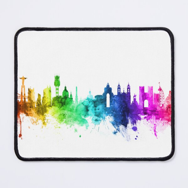 Item preview, Lisbon Portugal Skyline designed and sold by ArtPrints.