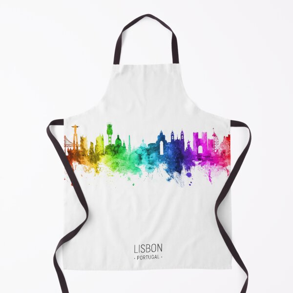 Item preview, Lisbon Portugal Skyline designed and sold by ArtPrints.
